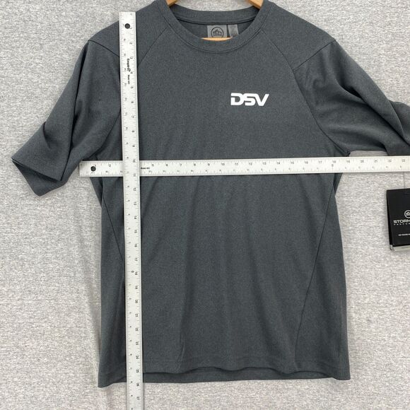 Stormtech TShirt Mens Small Gray H2X Dry Performance Combination Shoulder NEW - Picture 11 of 16